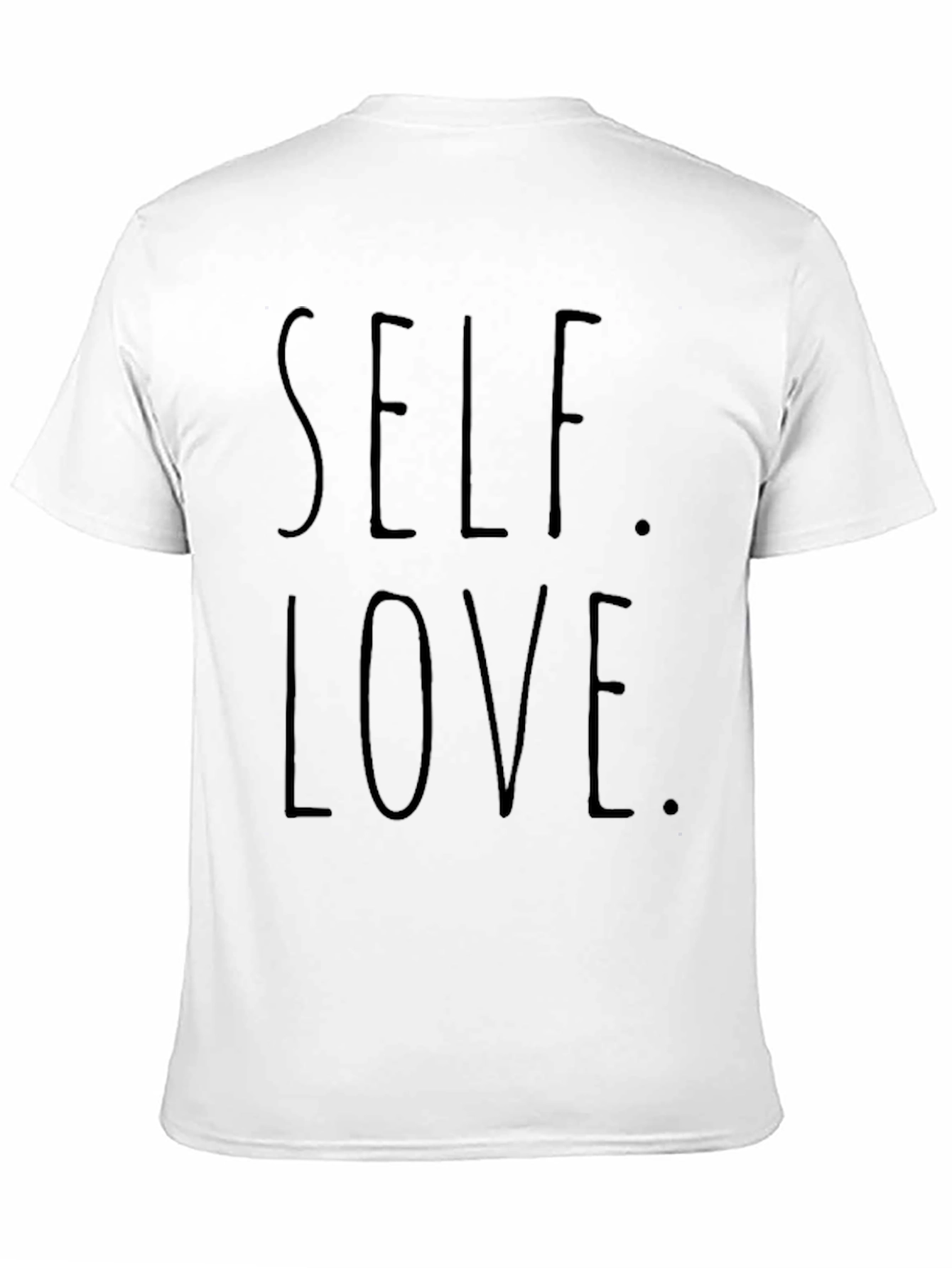 Self Love Black Graphic T-Shirt