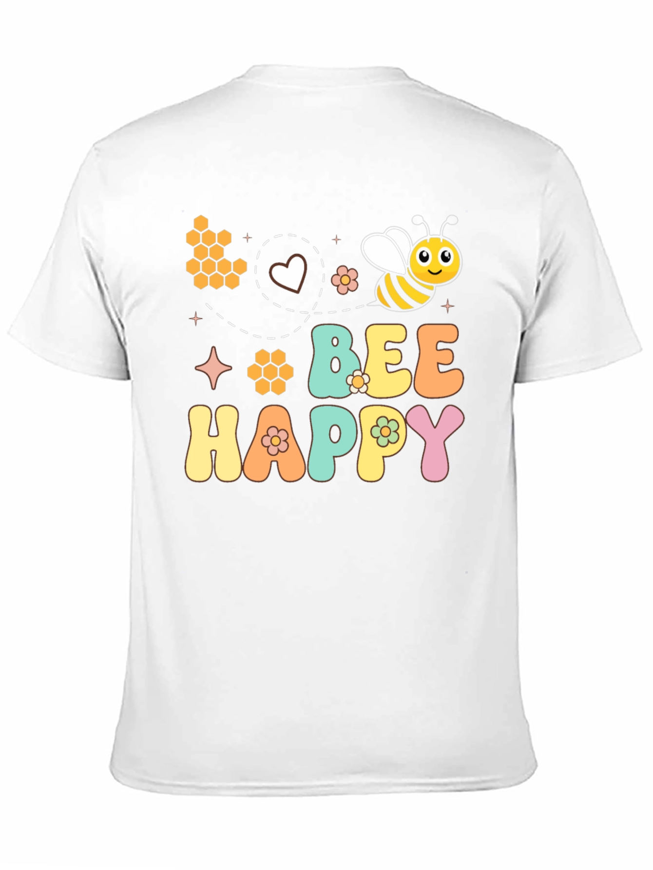 Bee Happy Graphic Tee