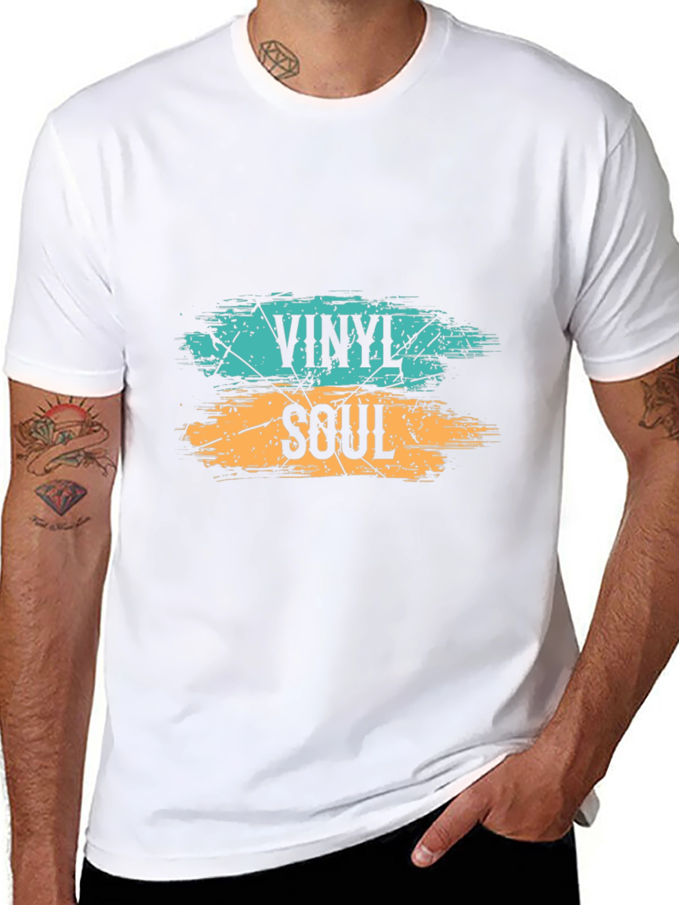 Vinyl Soul Graphic Tee - Stylish Music Lover Shirt