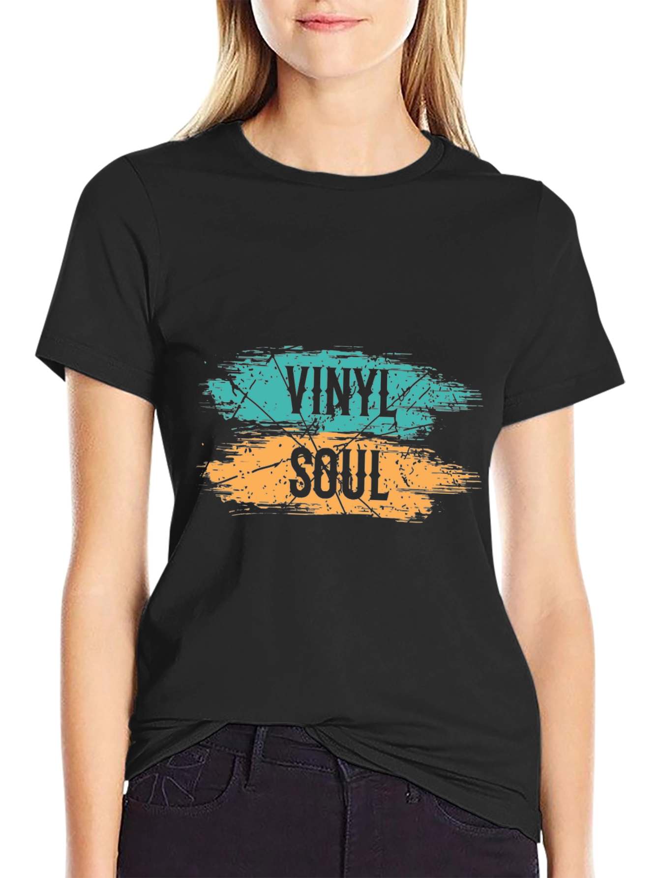 Vinyl Soul Graphic Tee - Stylish Music Lover Shirt
