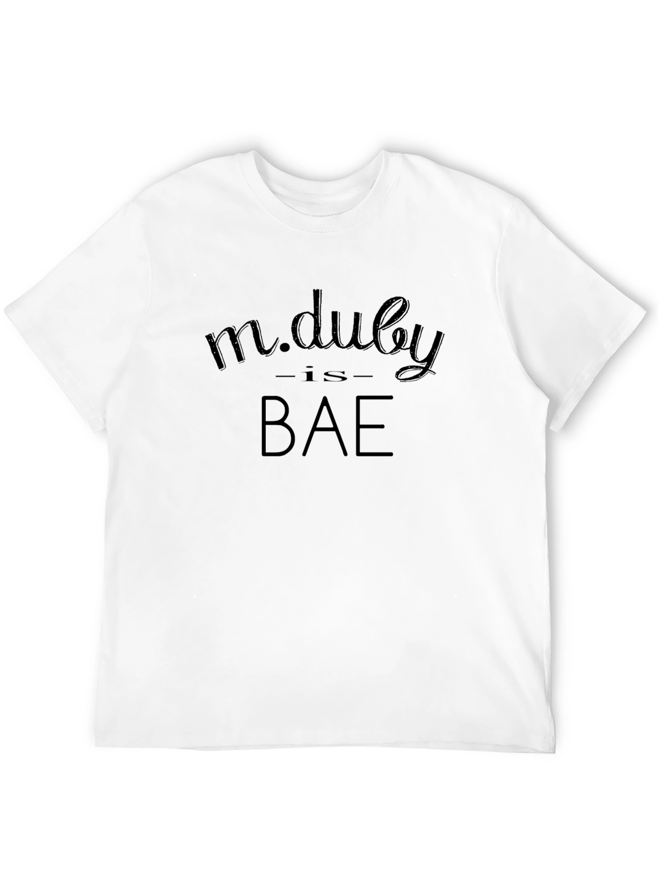 M.Duly is BAE Black T-Shirt