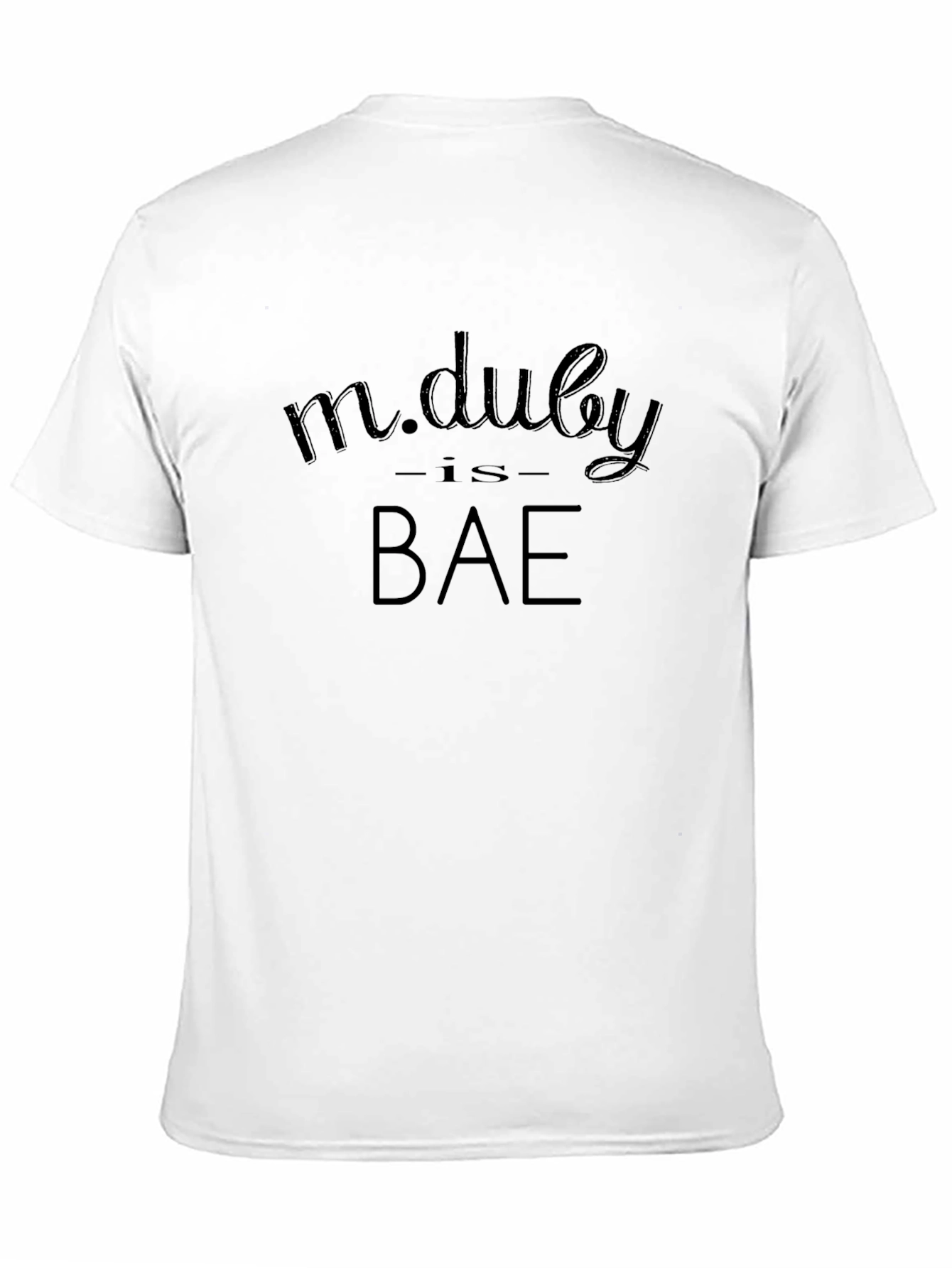 M.Duly is BAE Black T-Shirt