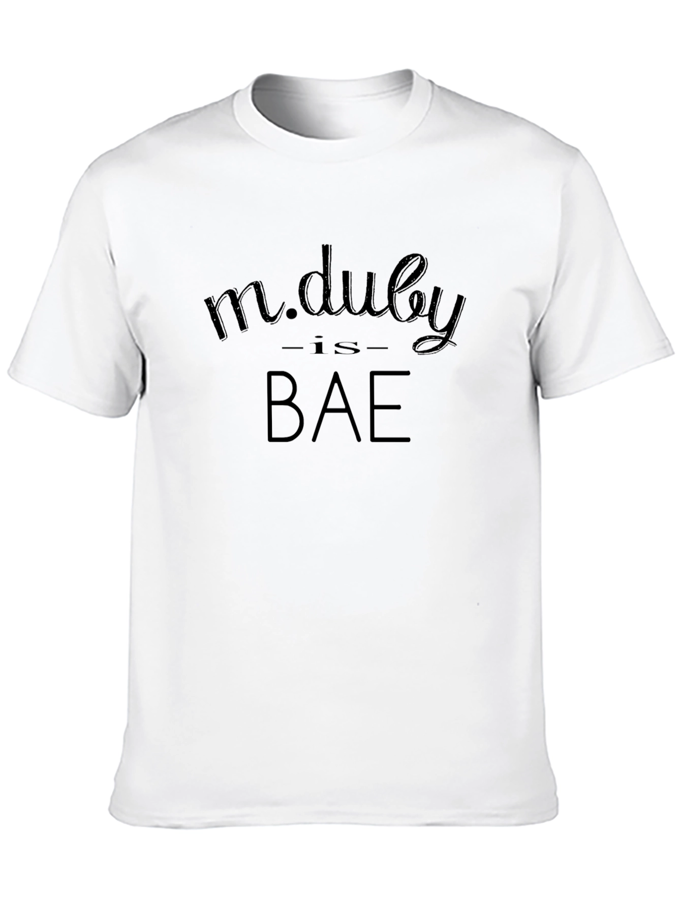 M.Duly is BAE Black T-Shirt