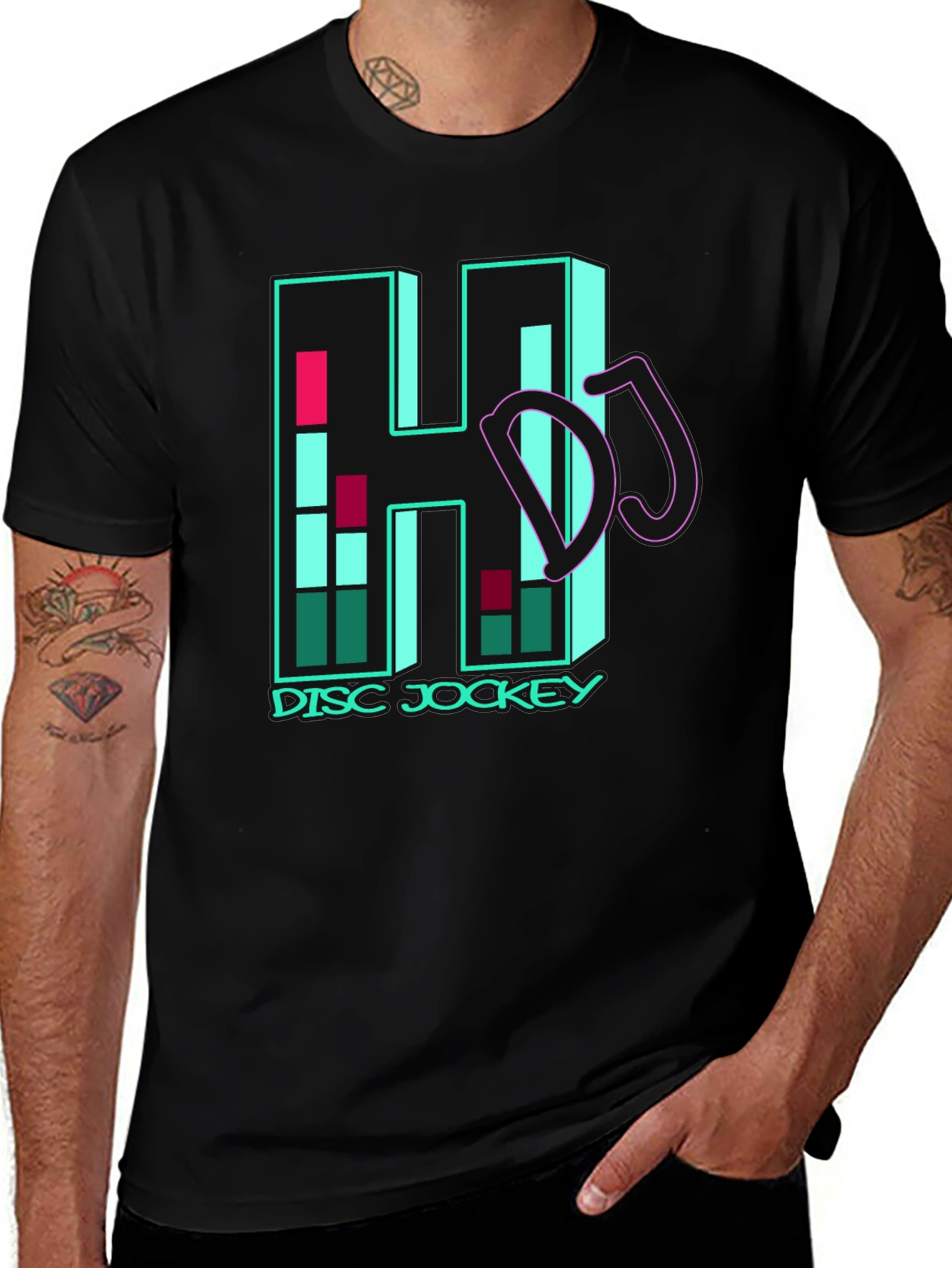 DJ Music Graphic T-Shirt