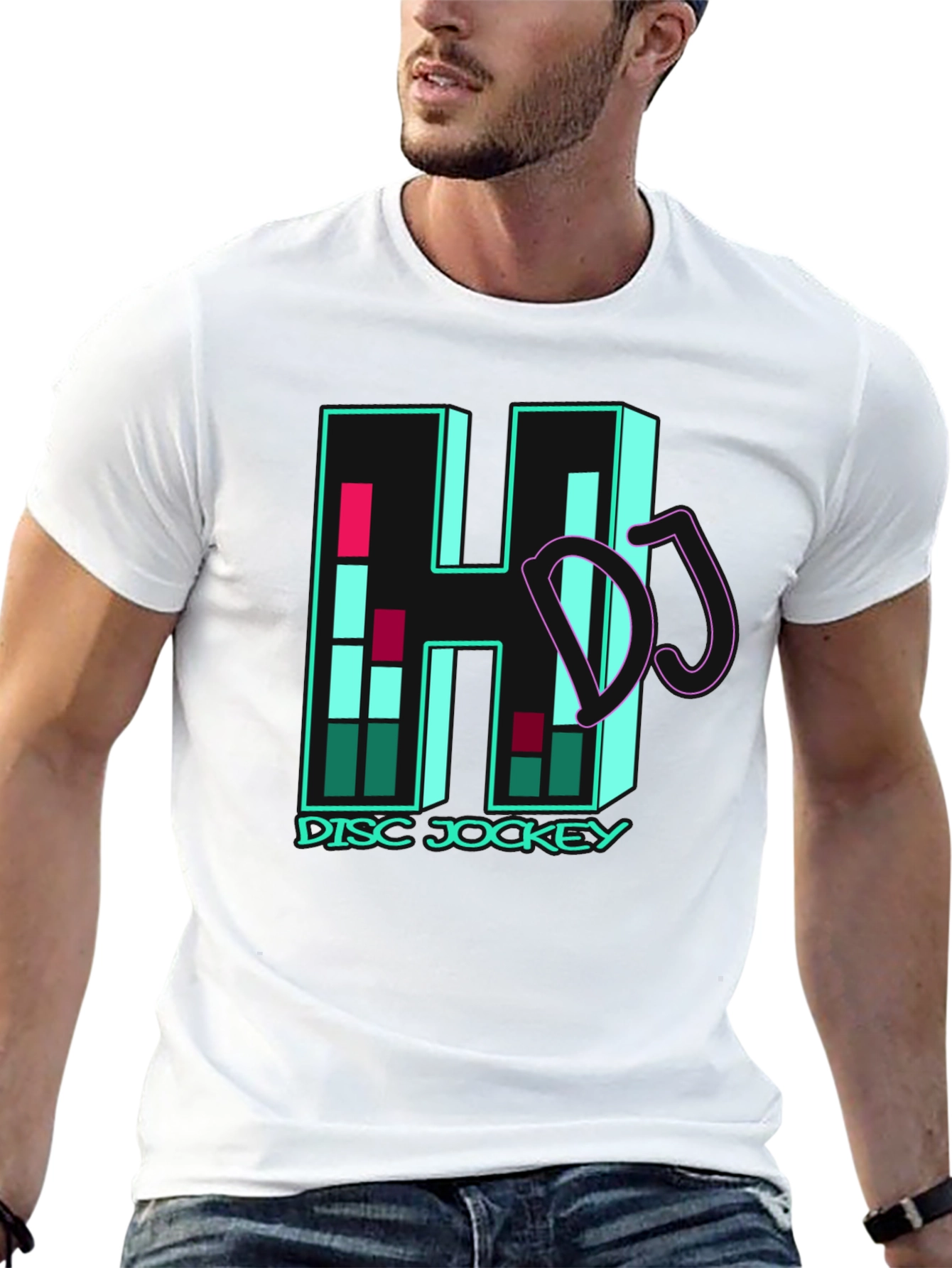 DJ Music Graphic T-Shirt