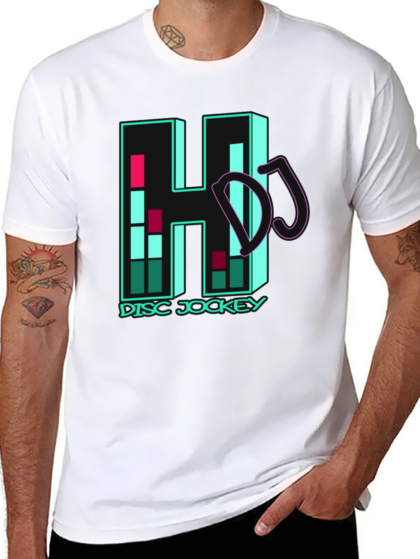 DJ Music Graphic T-Shirt