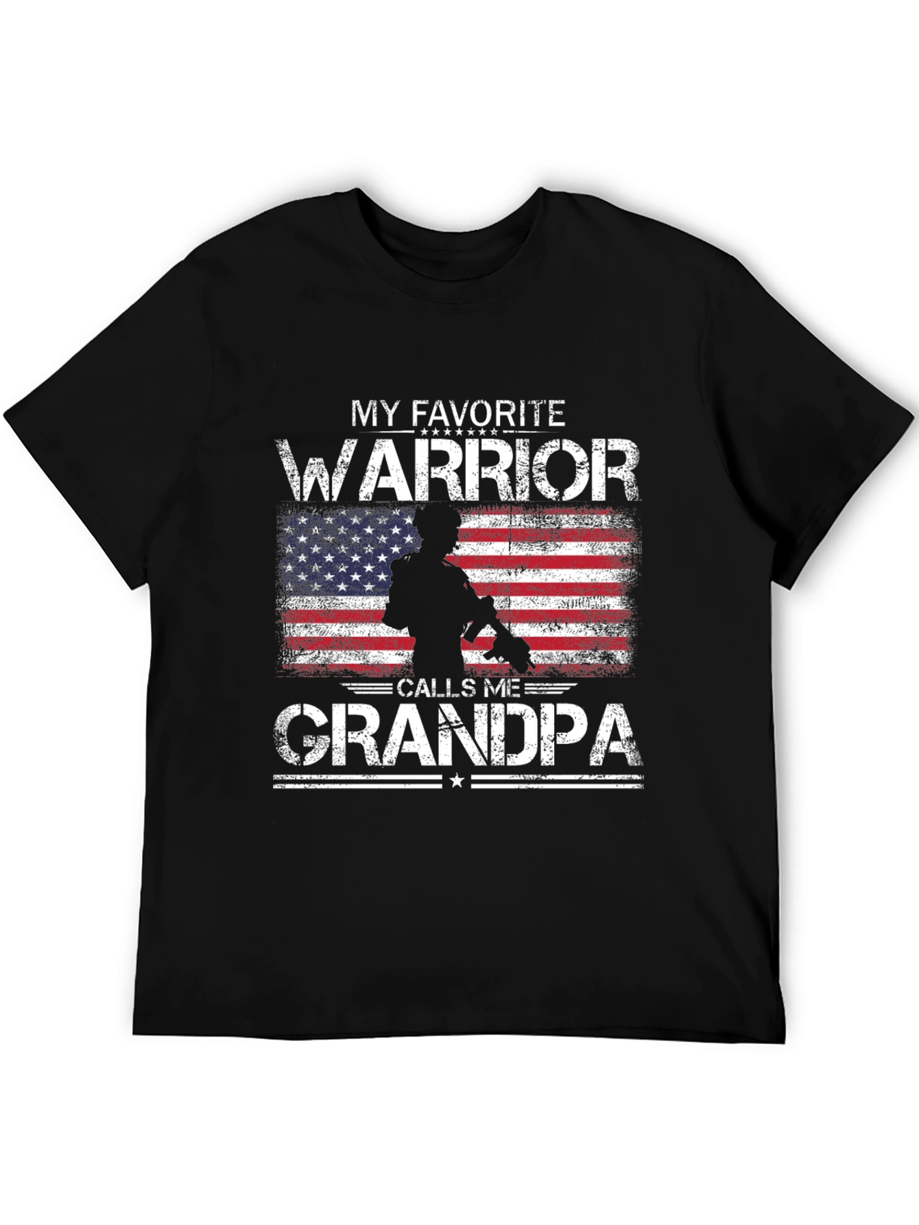 My Favorite Warrior Calls Me Grandpa T-Shirt