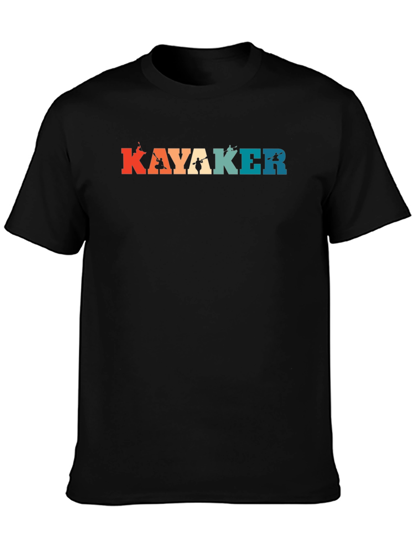 Kayak Lover Retro T-Shirt