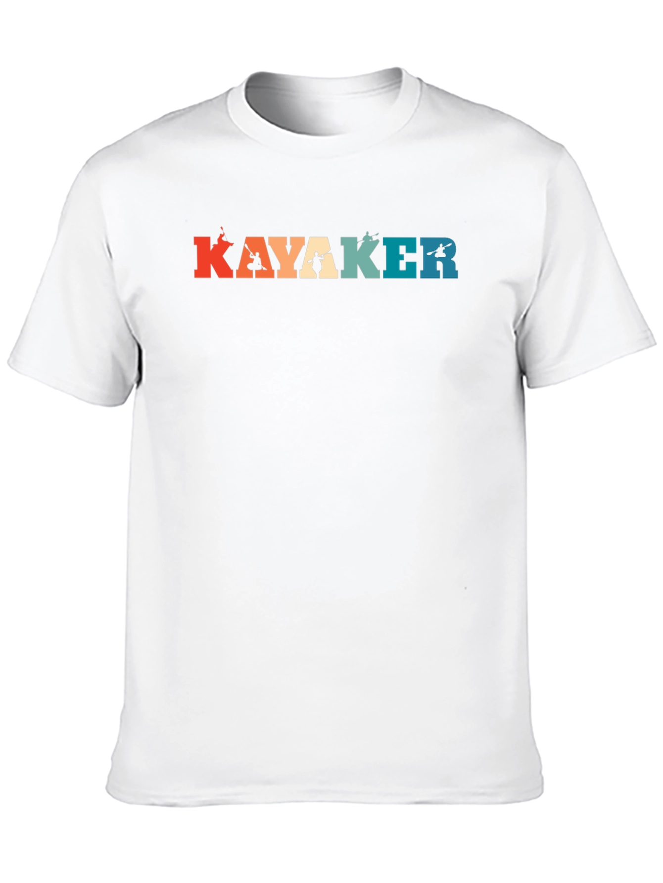 Kayak Lover Retro T-Shirt