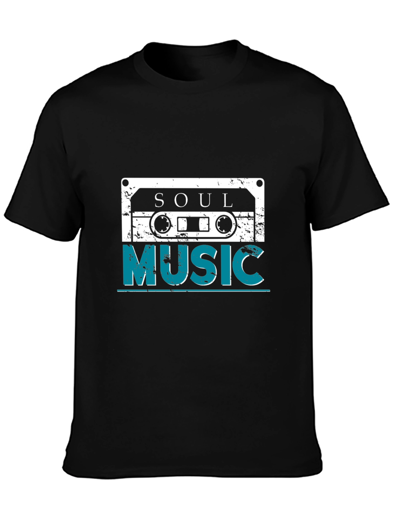 Retro Soul Music Cassette Graphic T-Shirt