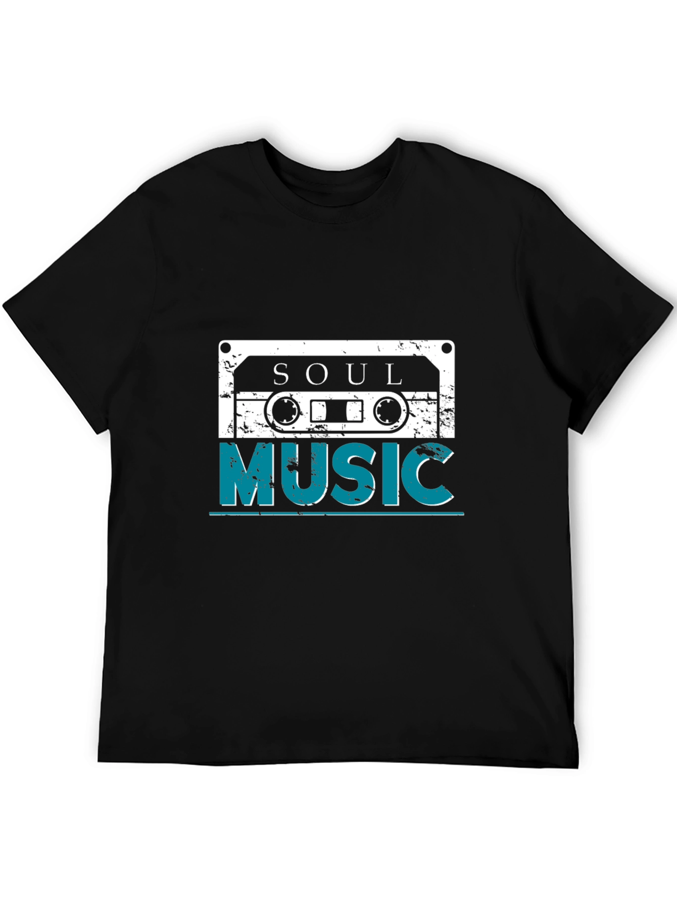 Retro Soul Music Cassette Graphic T-Shirt