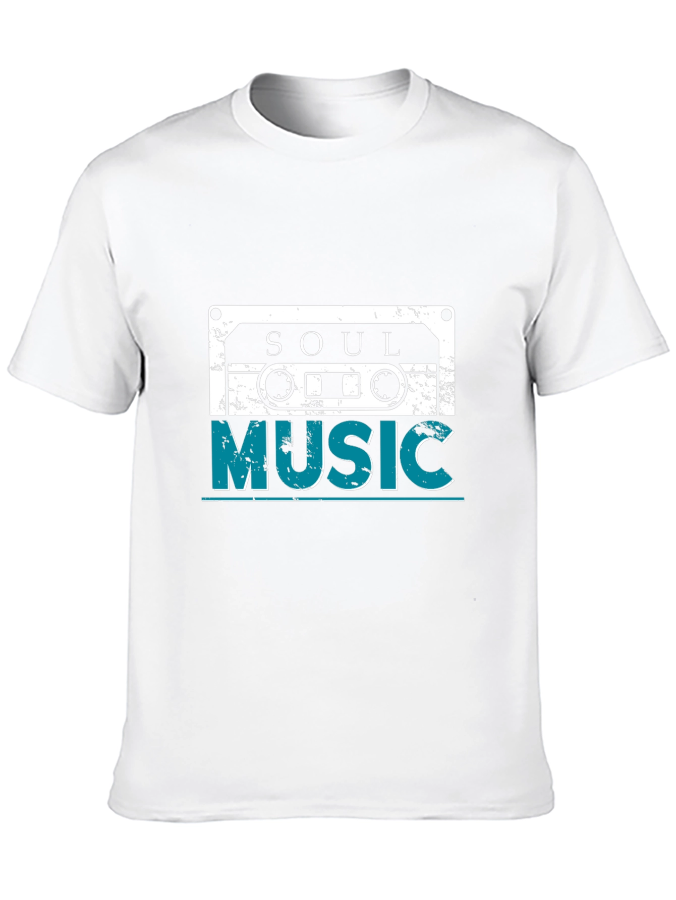 Retro Soul Music Cassette Graphic T-Shirt