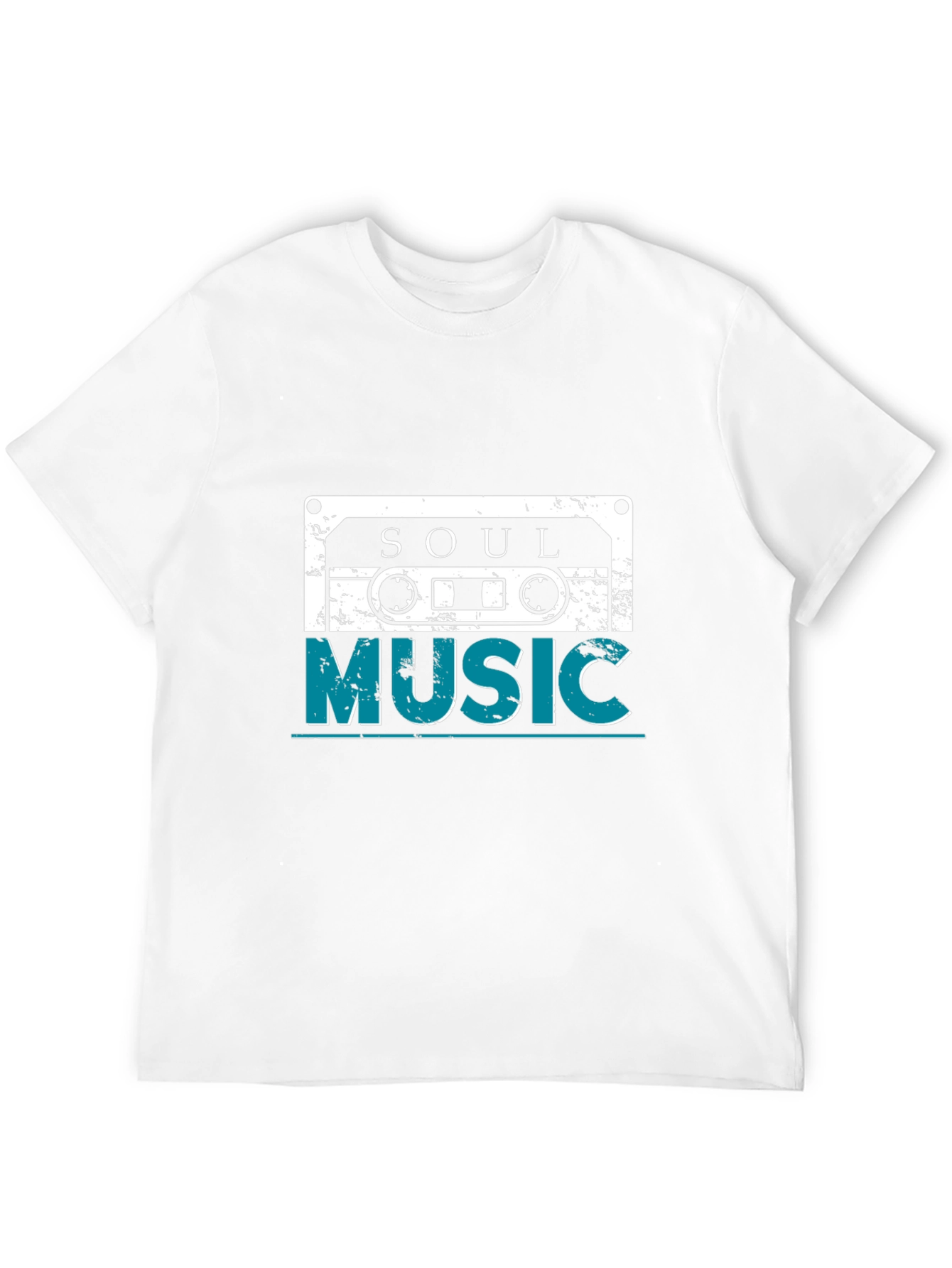 Retro Soul Music Cassette Graphic T-Shirt