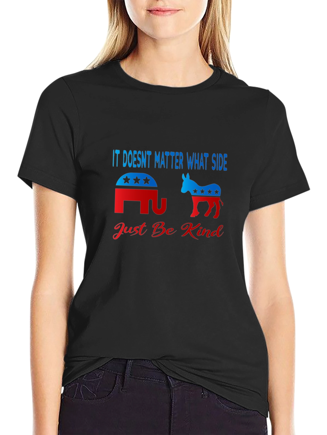 Political Kindness Graphic T-Shirt