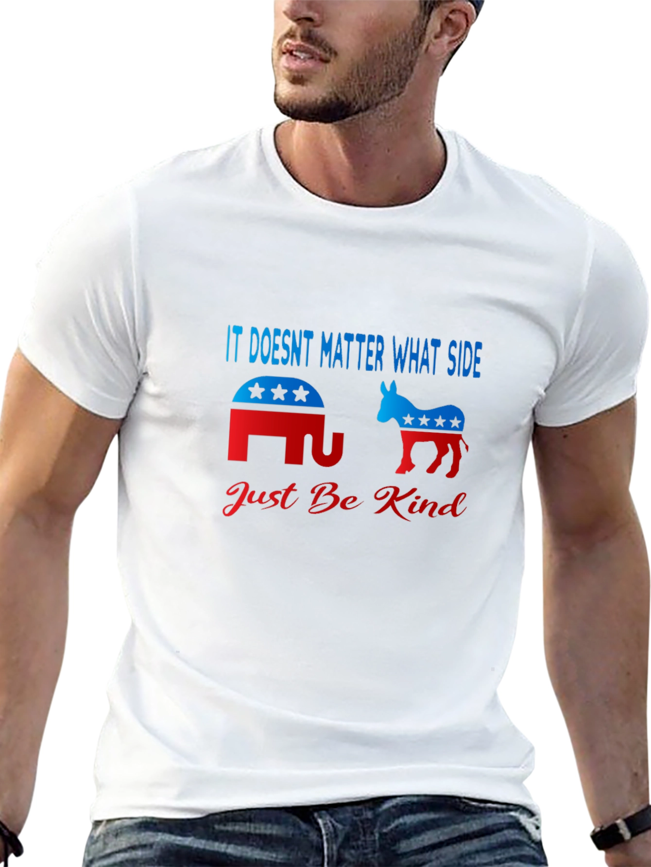 Political Kindness Graphic T-Shirt