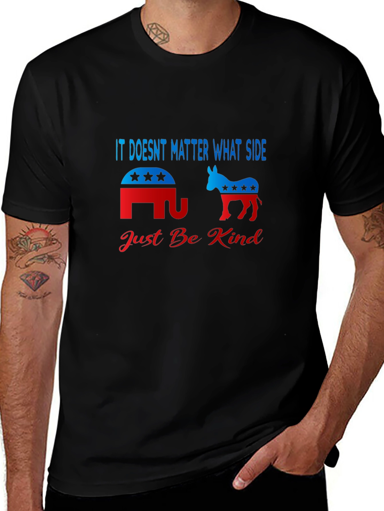 Political Kindness Graphic T-Shirt