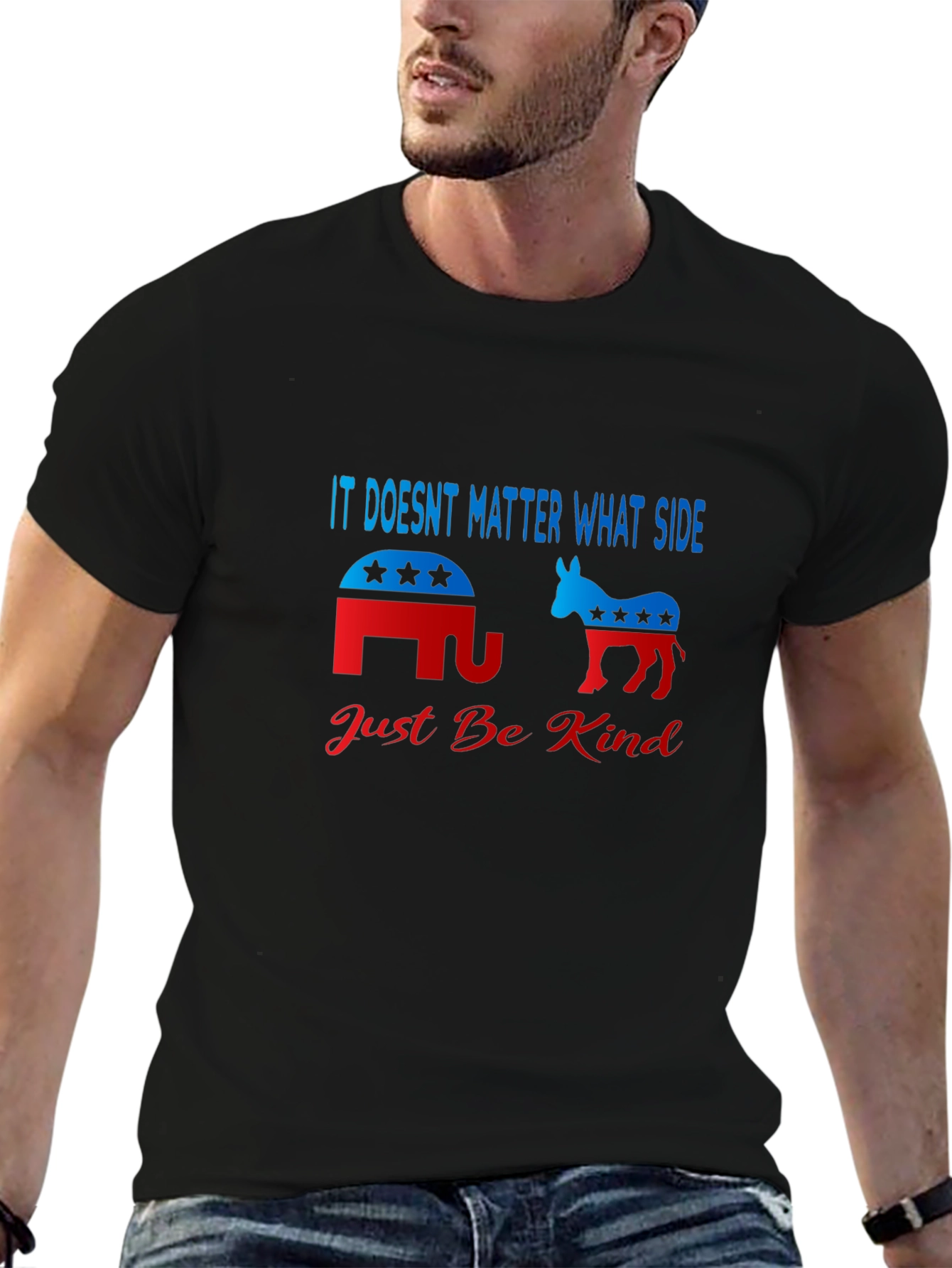 Political Kindness Graphic T-Shirt
