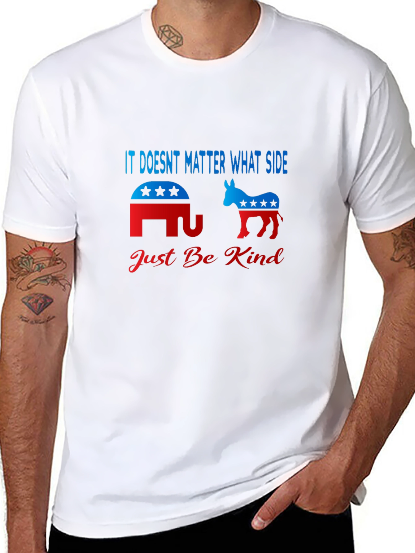 Political Kindness Graphic T-Shirt