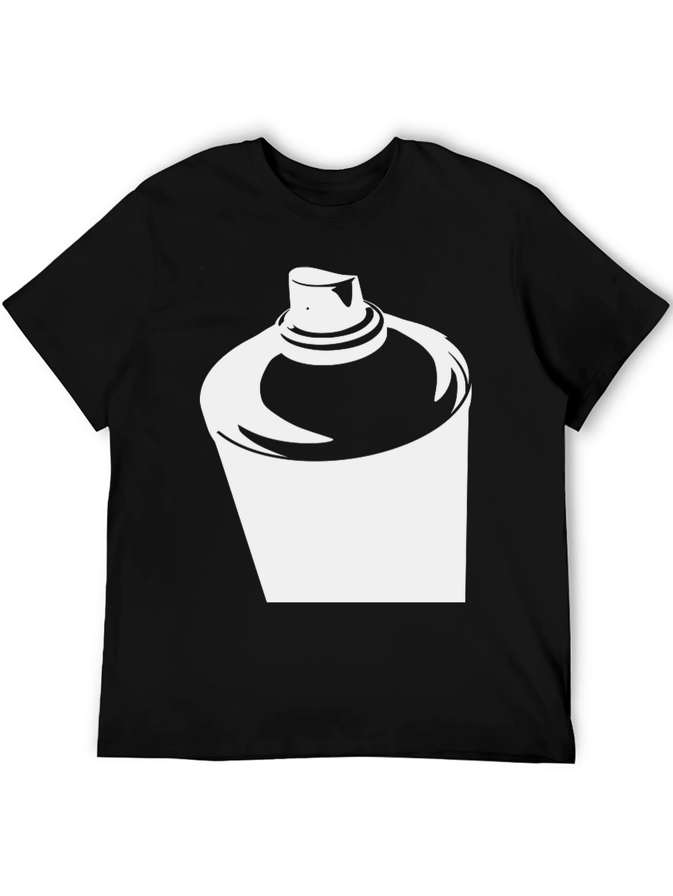 Spray Paint Can Graphic T-Shirt