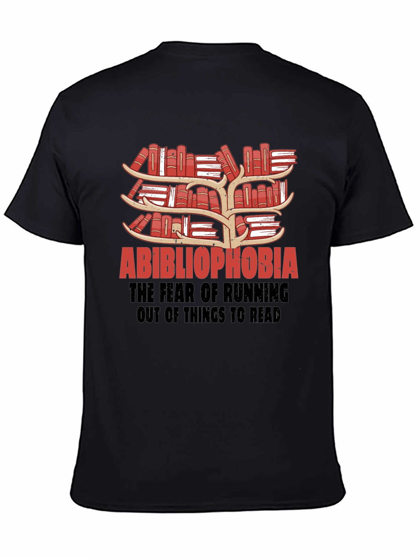 Abibliophobia Book Lover T-Shirt