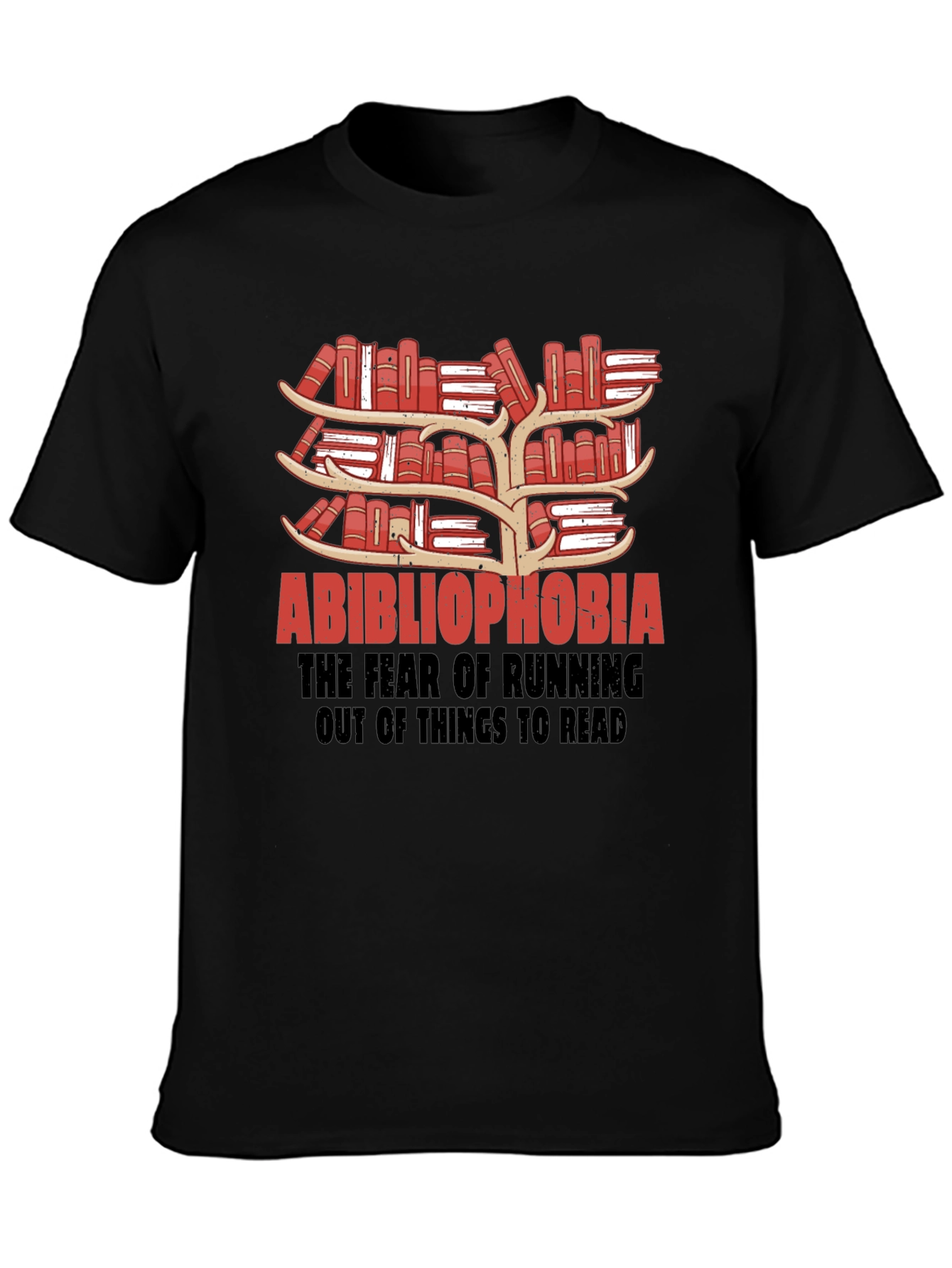 Abibliophobia Book Lover T-Shirt