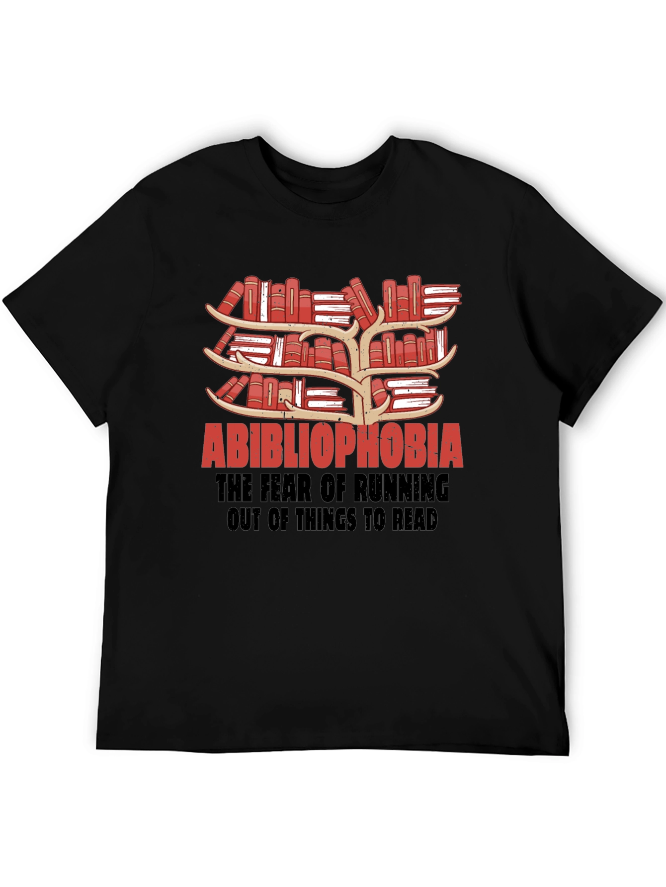 Abibliophobia Book Lover T-Shirt