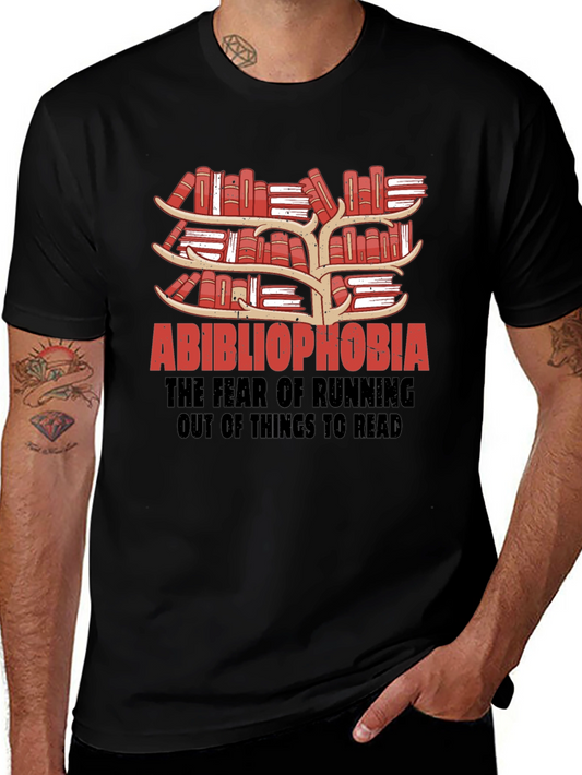 Abibliophobia Book Lover T-Shirt