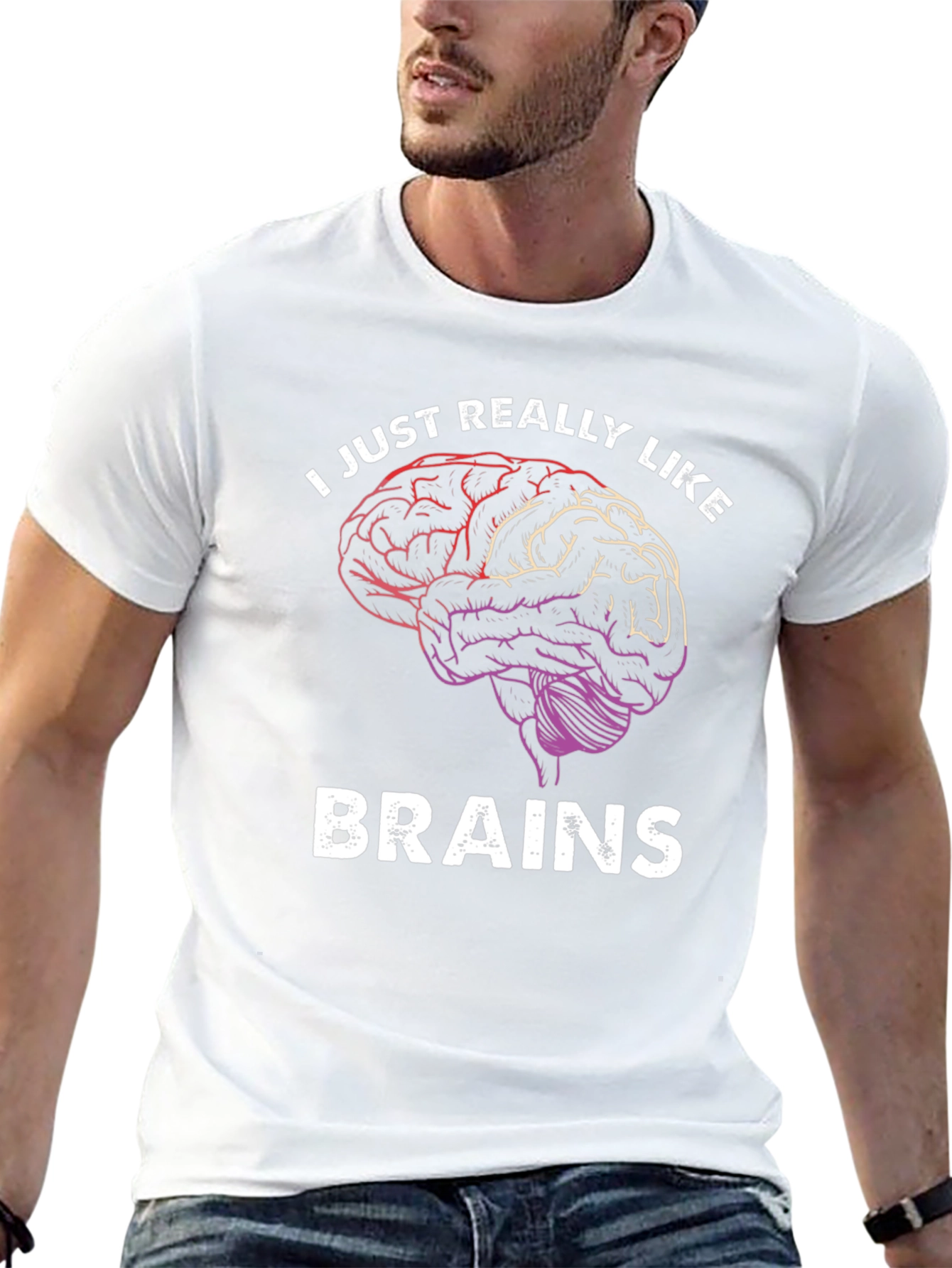 I Just Really Like Brains T-Shirt