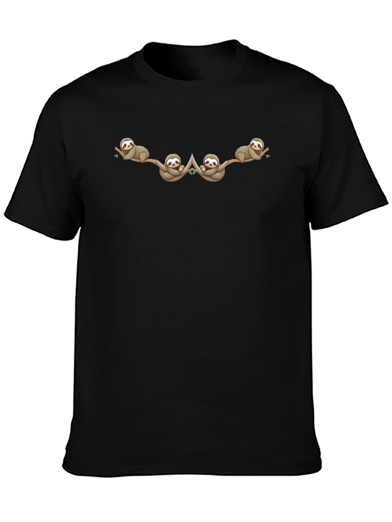 Sloth Branch Graphic Tee - Relaxed Fit