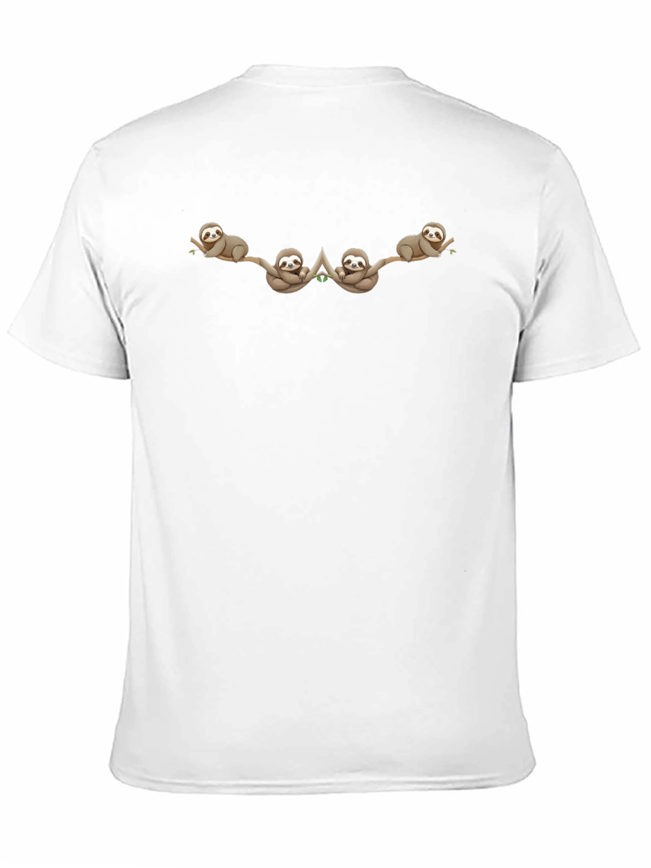 Sloth Branch Graphic Tee - Relaxed Fit