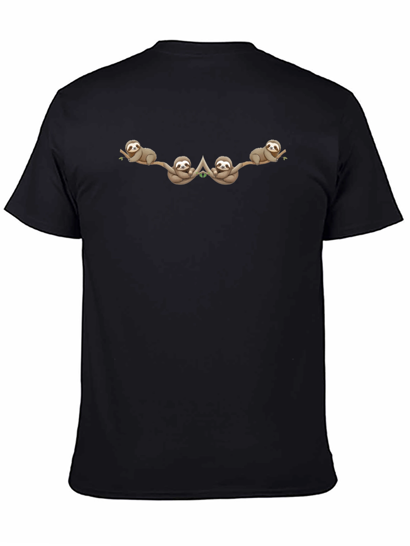 Sloth Branch Graphic Tee - Relaxed Fit