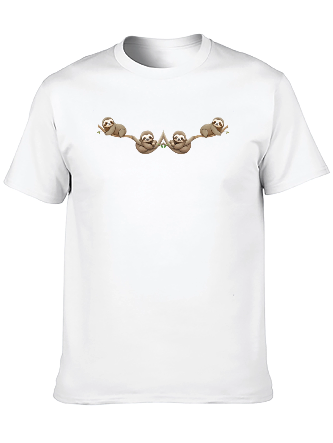 Sloth Branch Graphic Tee - Relaxed Fit