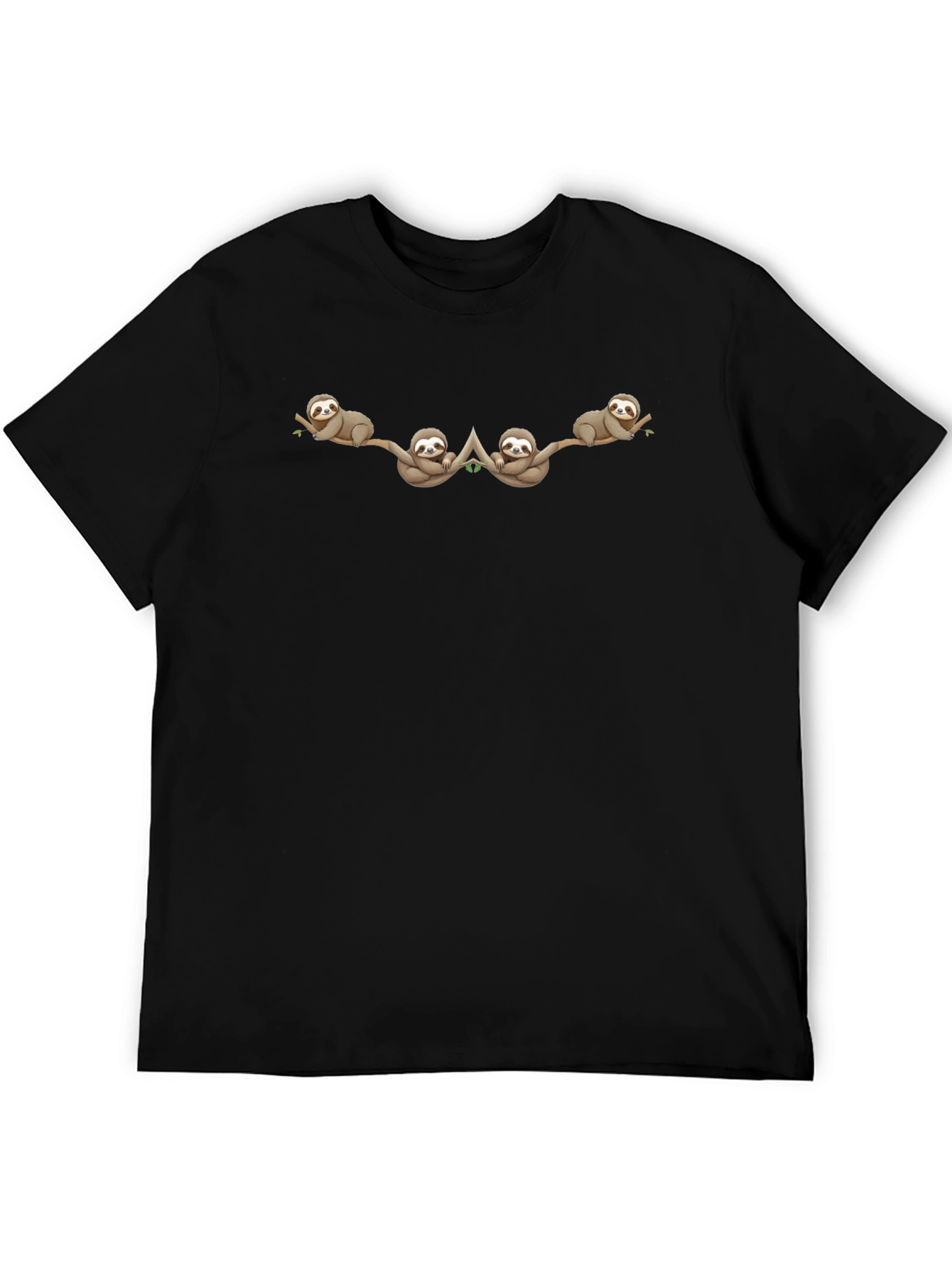 Sloth Branch Graphic Tee - Relaxed Fit