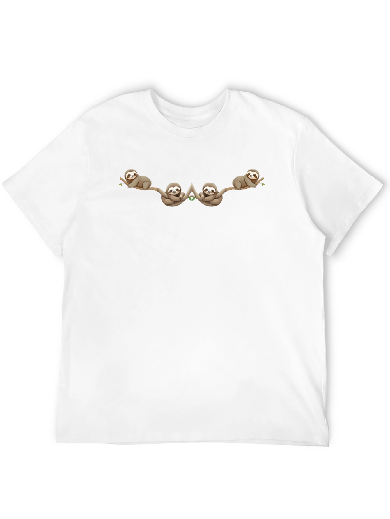 Sloth Branch Graphic Tee - Relaxed Fit