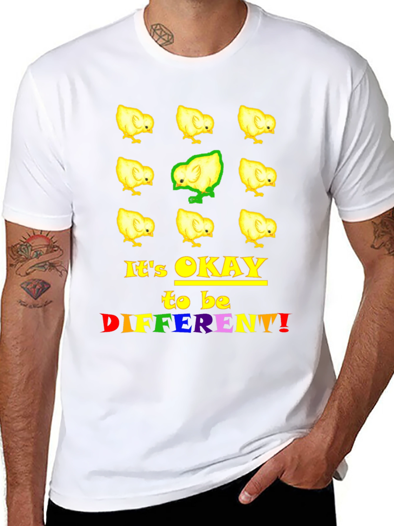 Be Different Chick T-Shirt
