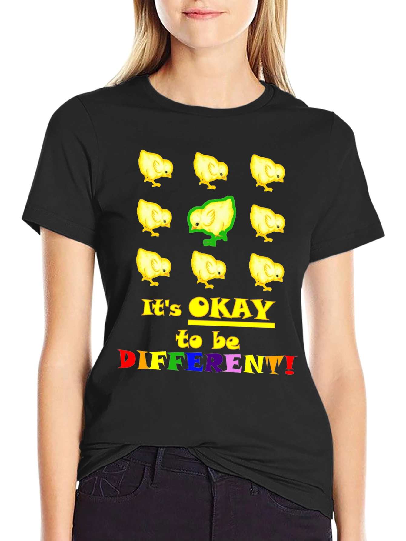 Be Different Chick T-Shirt