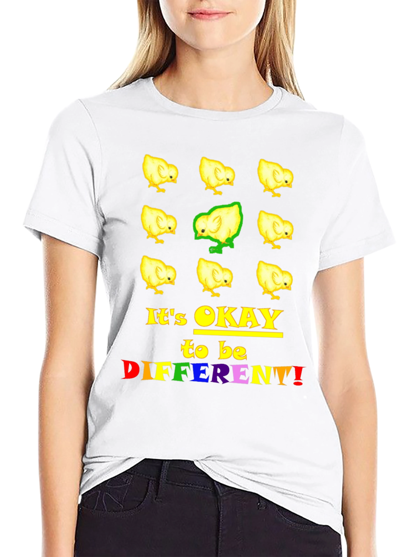 Be Different Chick T-Shirt