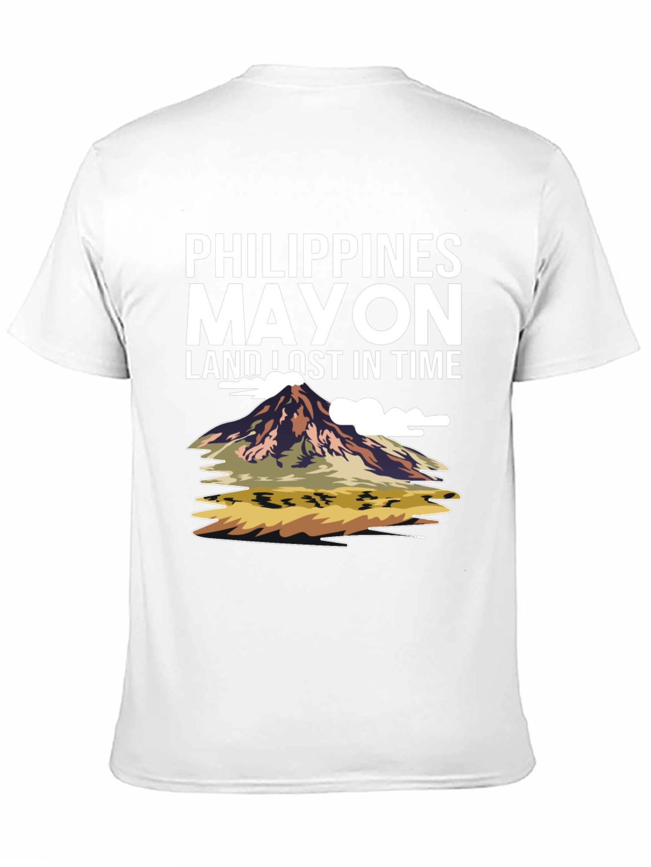 Philippines Mayon Volcano Graphic T-Shirt