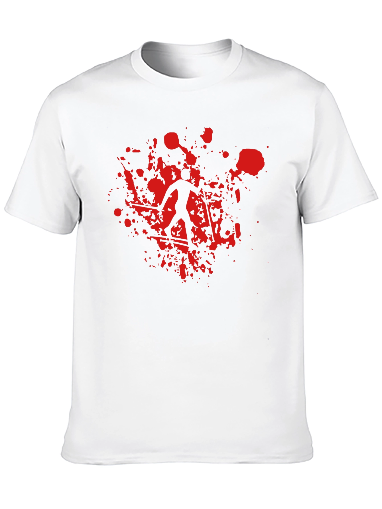 Bloody Skiier Graphic T-Shirt - Unique Design