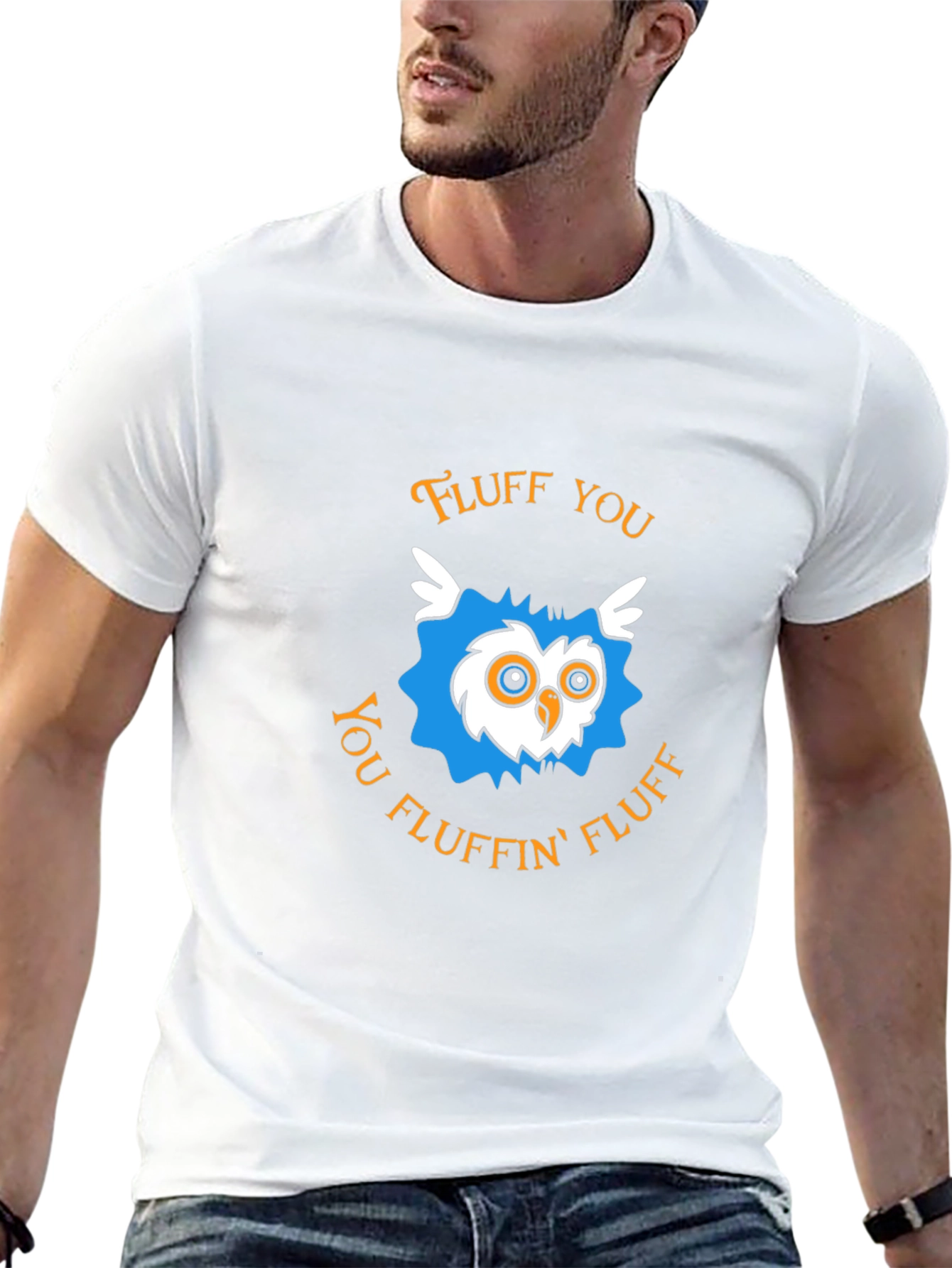 Fluff You Owl T-Shirt - Funny Graphic Tee