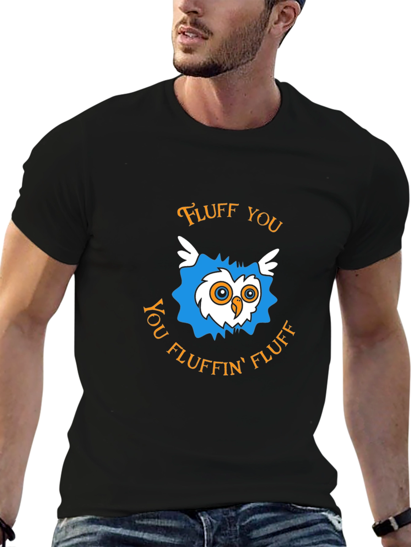 Fluff You Owl T-Shirt - Funny Graphic Tee