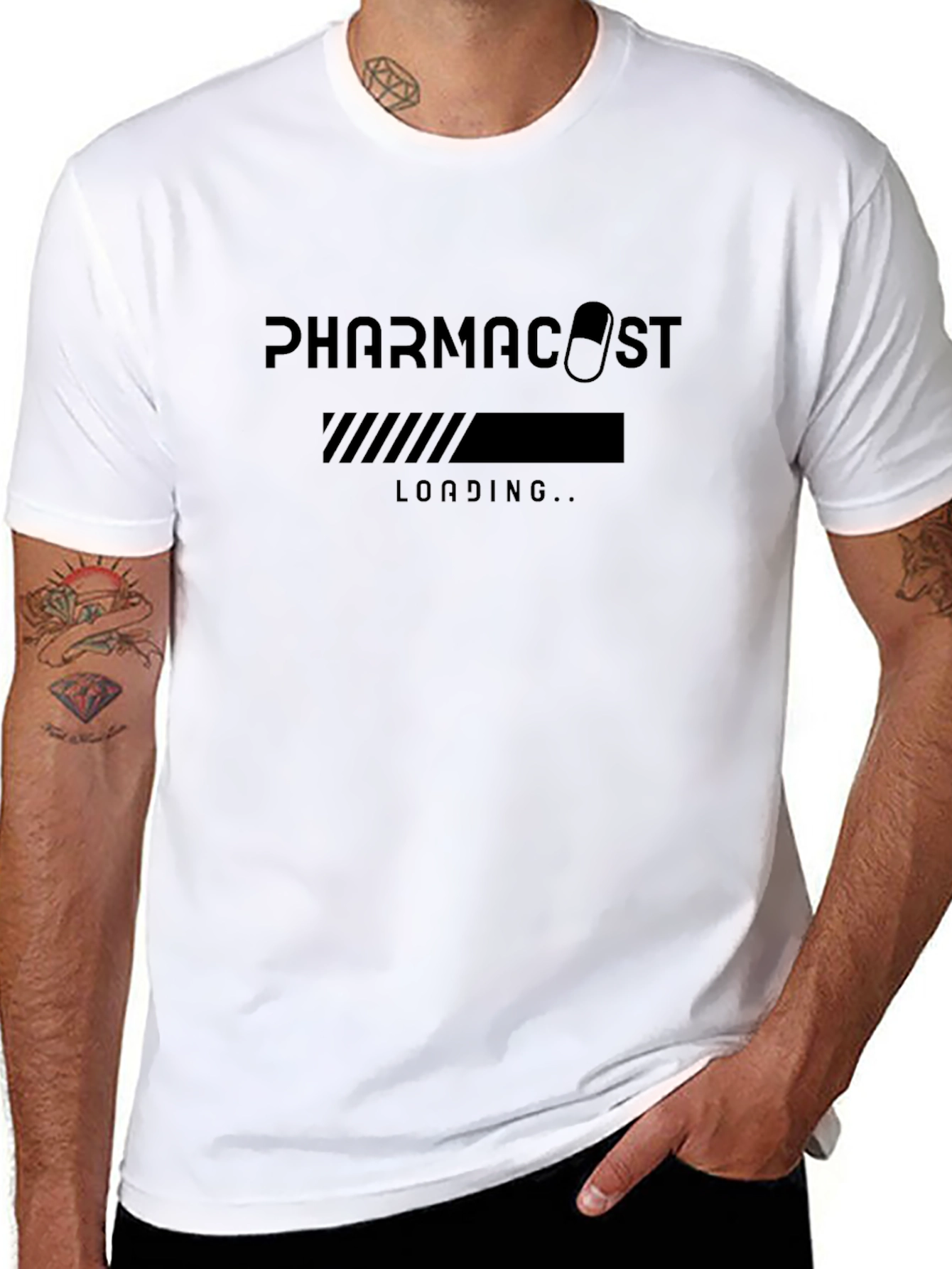 Pharmacist Loading T-Shirt - Funny Profession Tee