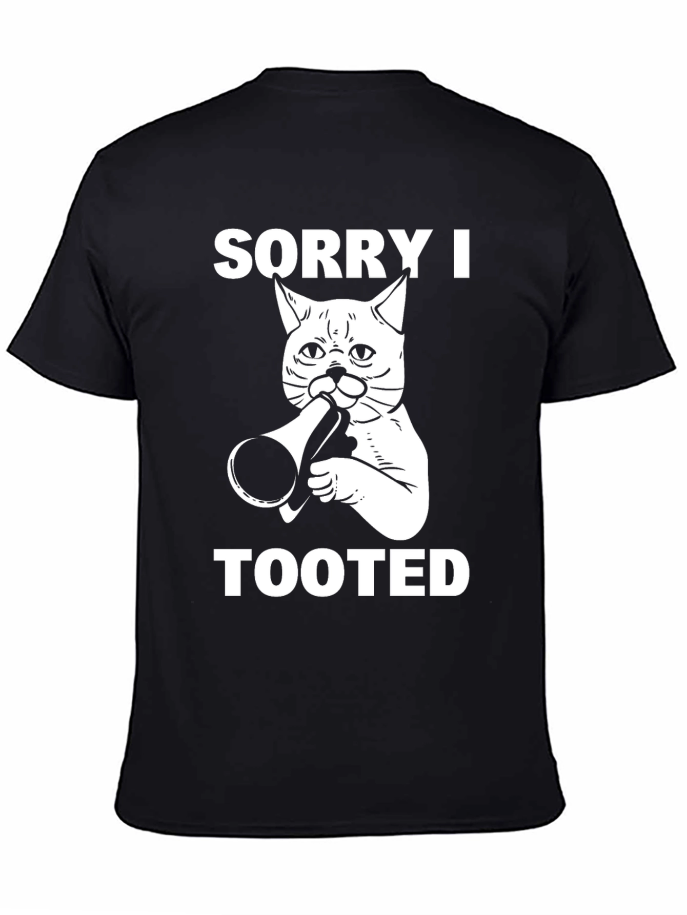 Sorry I Tooted Cat Graphic Tee