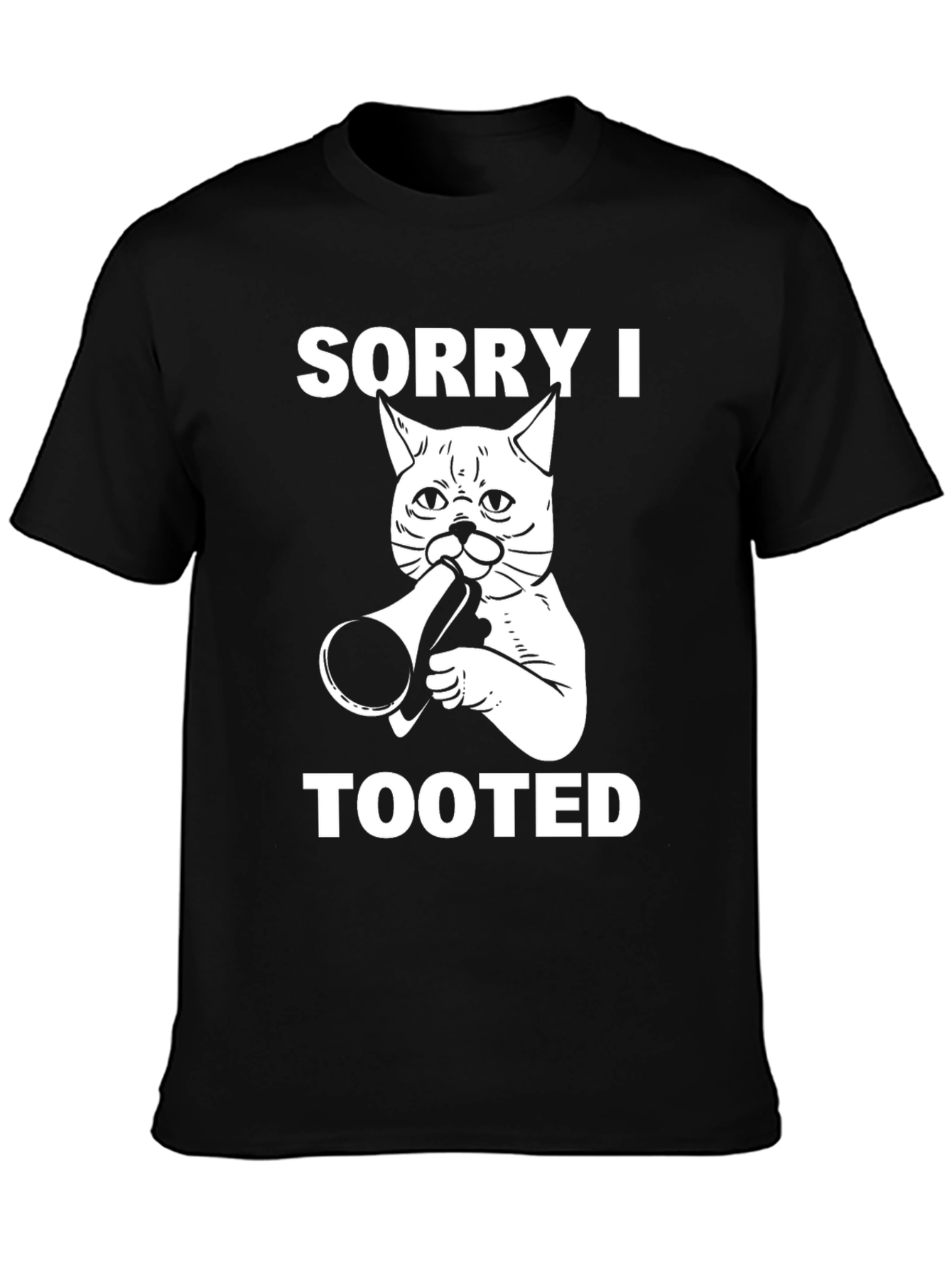 Sorry I Tooted Cat Graphic Tee