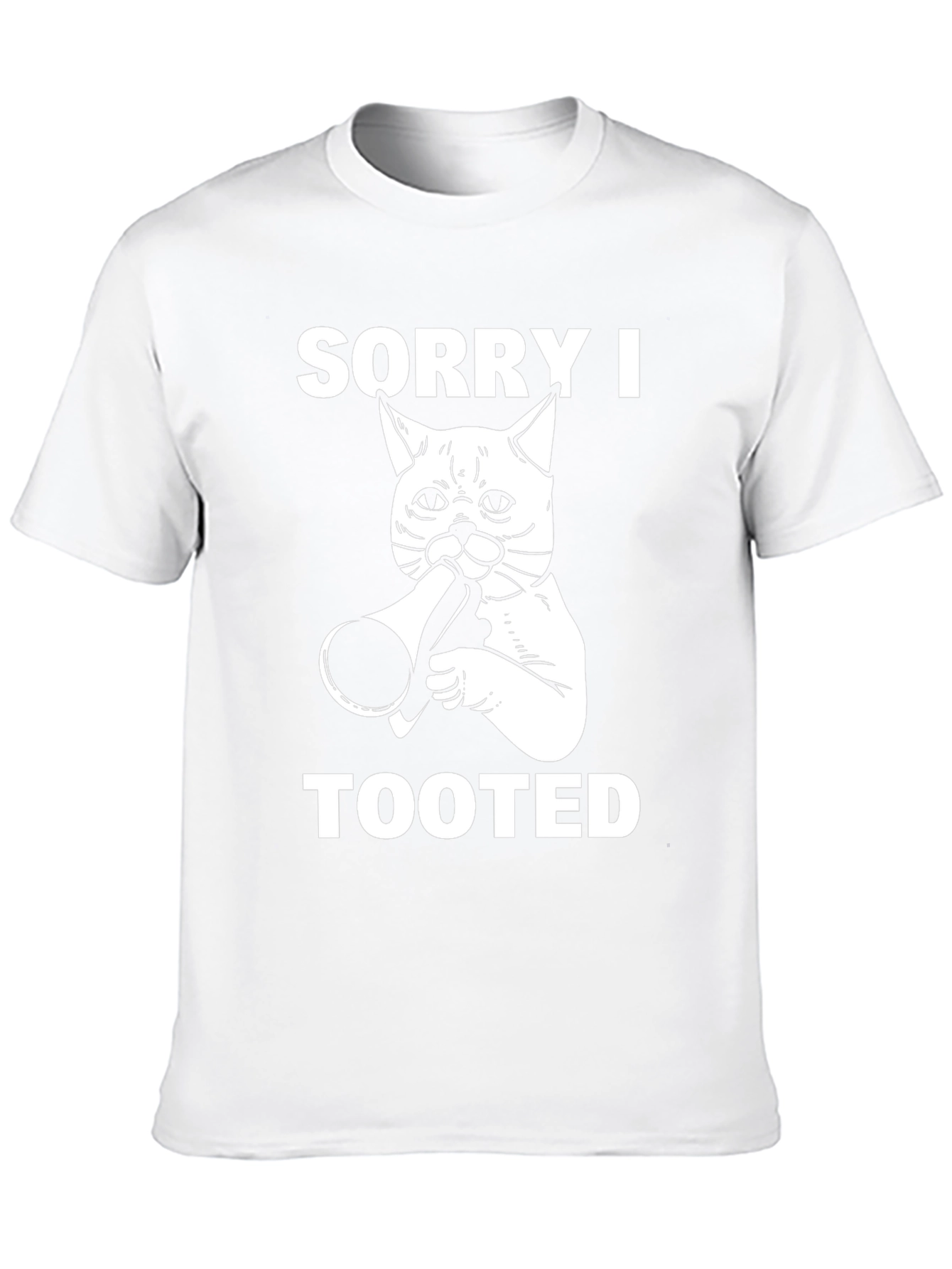 Sorry I Tooted Cat Graphic Tee