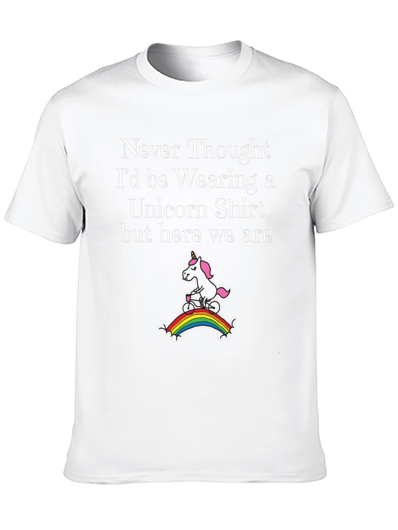 Unicorn Shirt - Funny Rainbow Tee