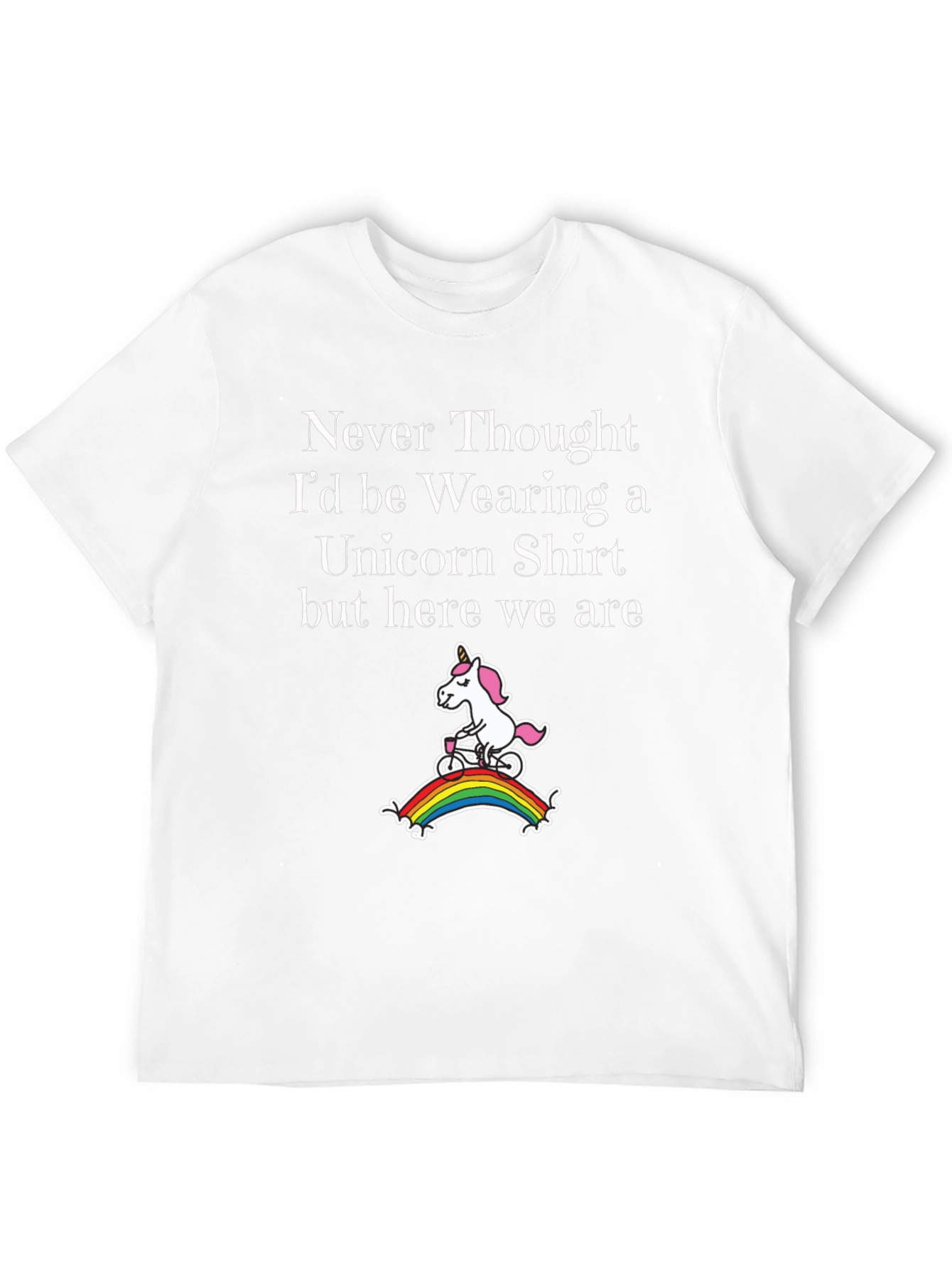 Unicorn Shirt - Funny Rainbow Tee