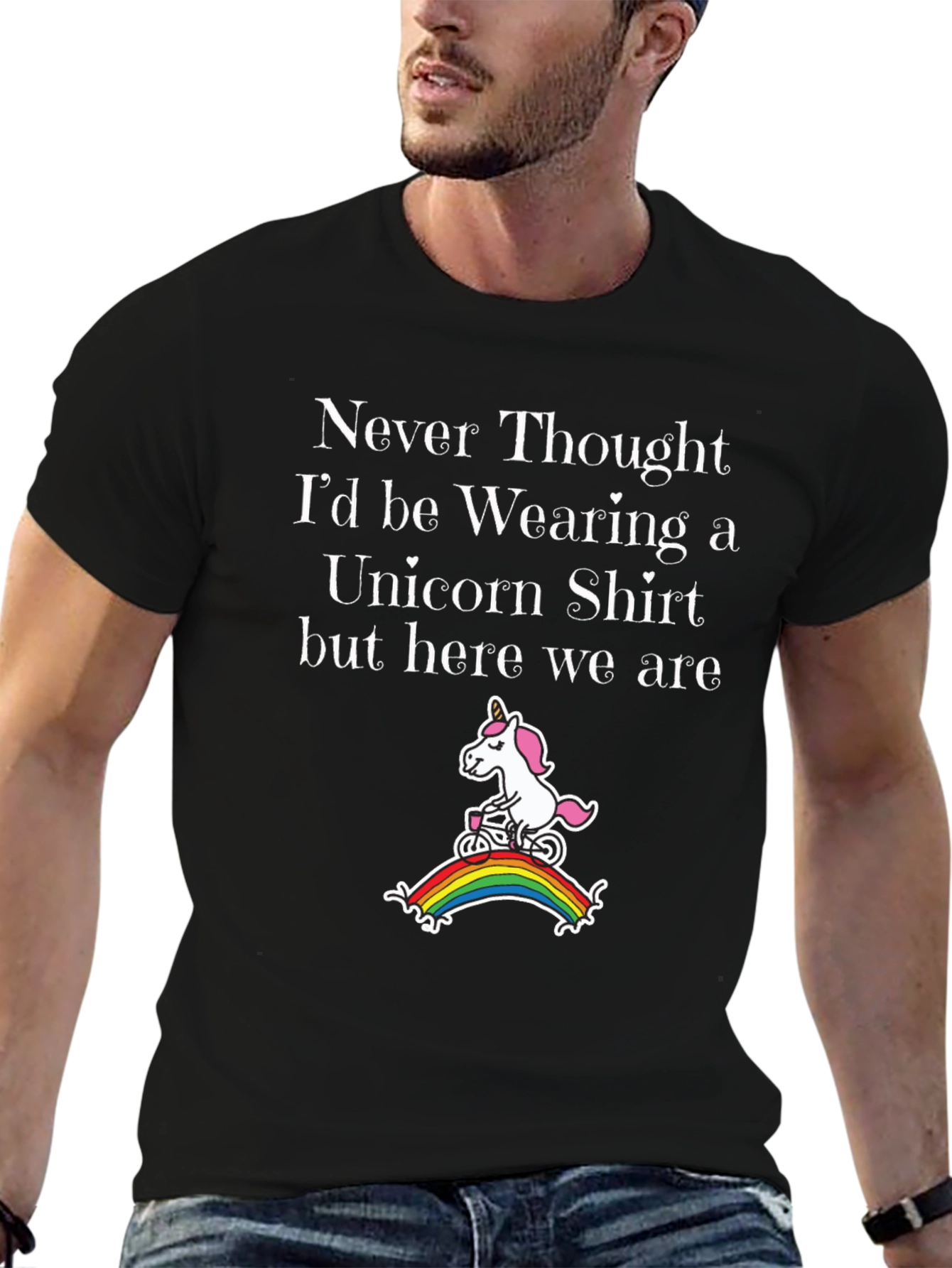 Unicorn Shirt - Funny Rainbow Tee