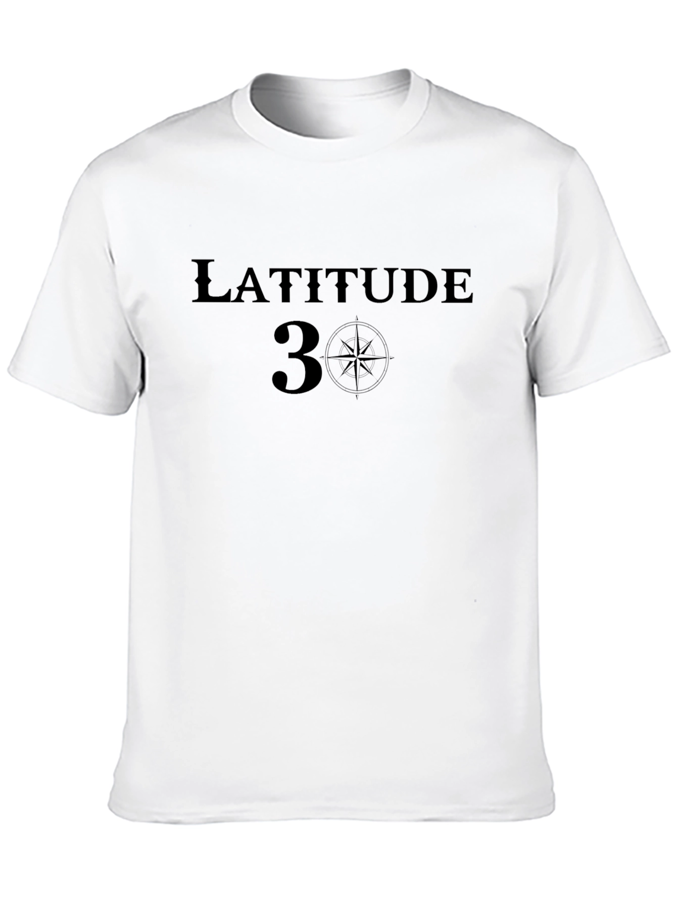 Latitude 30 Compass Graphic T-Shirt