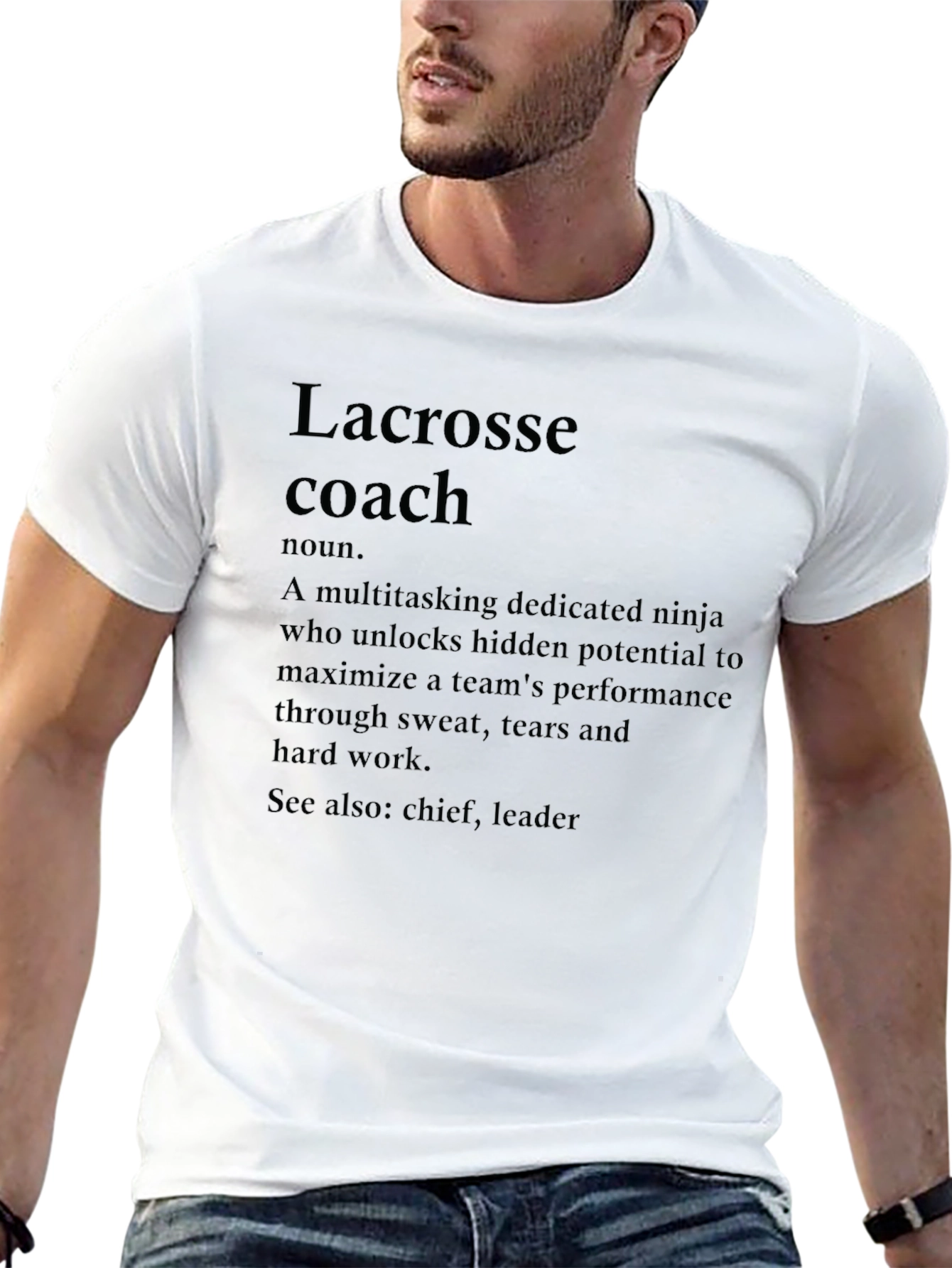 Lacrosse Coach Definition T-Shirt